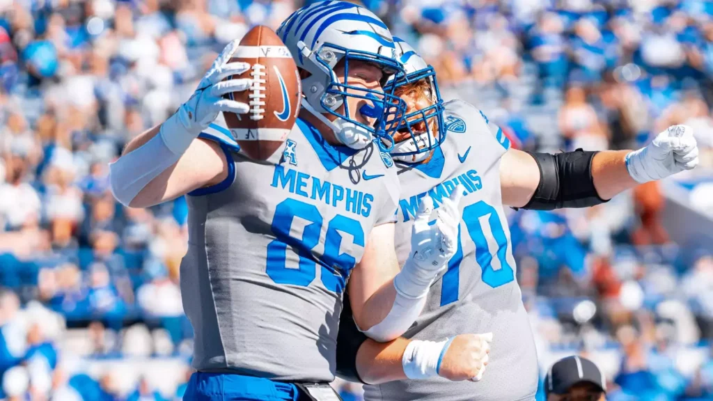 Memphis Tigers football vs USF football match player stats